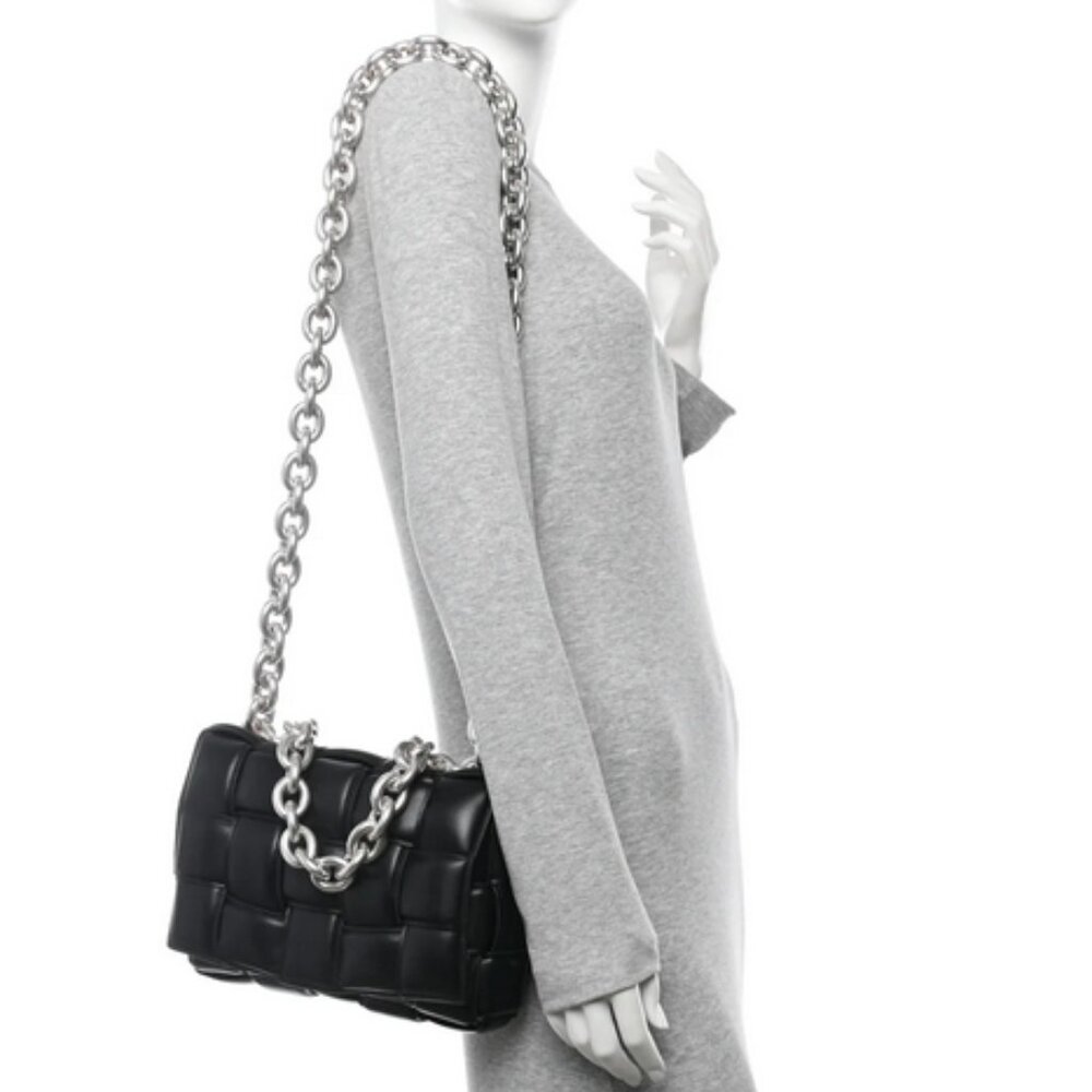 Bottega Veneta Padded Chain Cassette Shoulder Bag